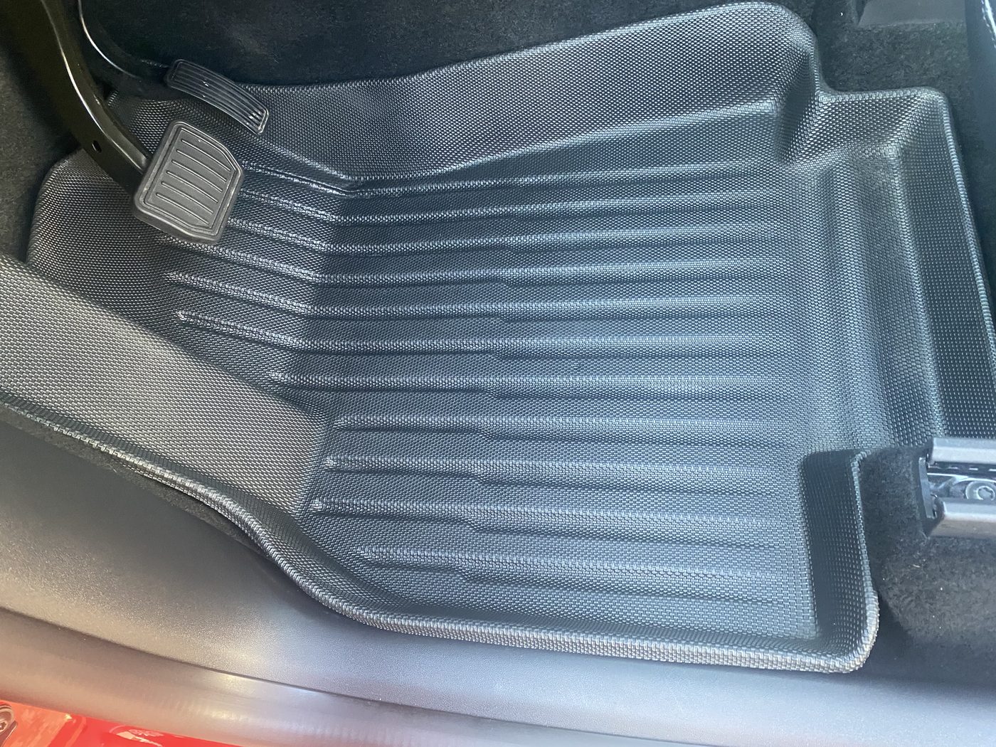 Spotless floor mat result